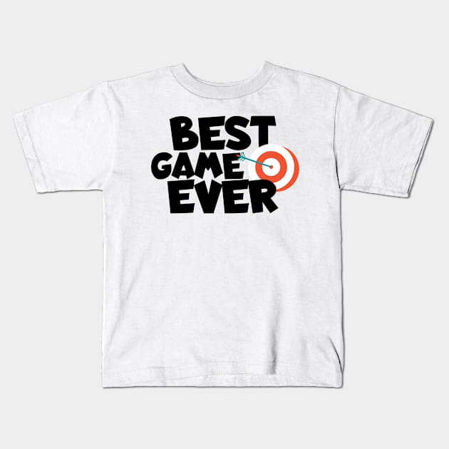 Archery best game ever Kids T-Shirt by maxcode